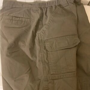 Savane Dark Green Cargo‎ Shorts